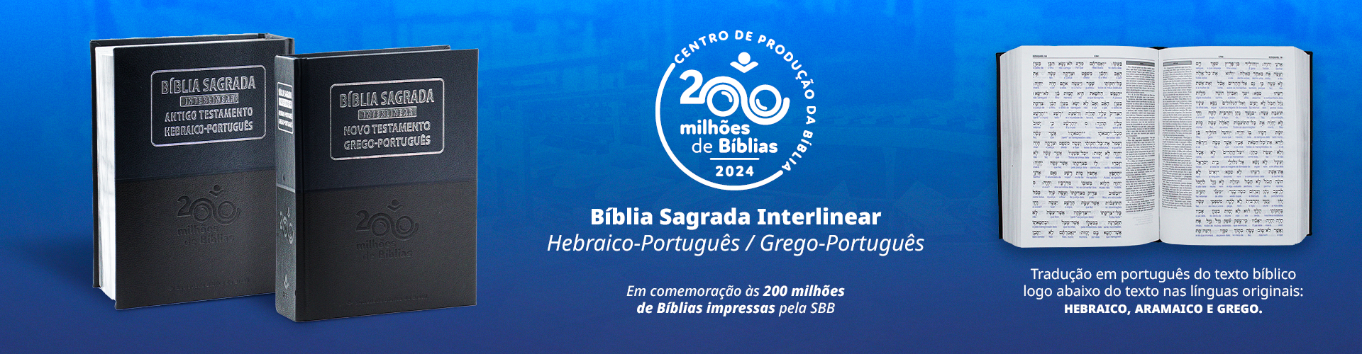 Bíblia Interlinear Grego e Hebraico