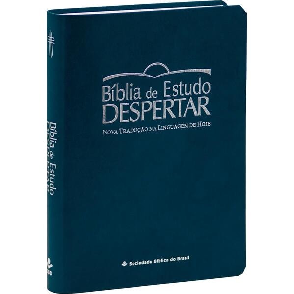 Bíblia de Estudo Despertar NTLH, Letra Grande, com mapa, Capa