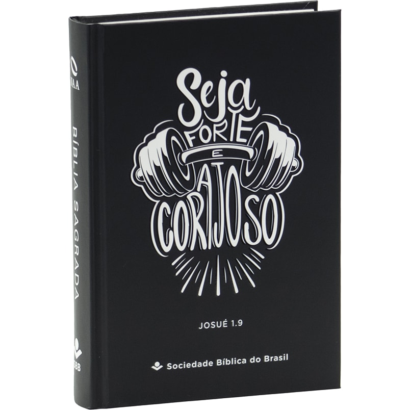Bíblia Sagrada NAA, Letra Maior, Tamanho Médio, Capa Dura Preta