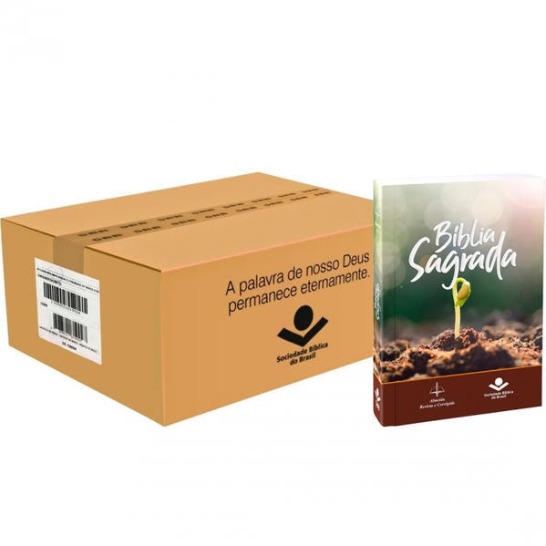 Caixa com 52 Bíblias Mude o Brasil pela Bíblia - ARC